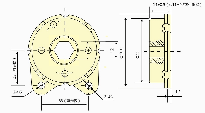 阻尼器旋转阻尼器缓冲器